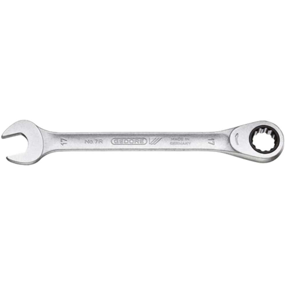 GEDORE Open-End Wrench with Ring Ratchet UD Profile 18 mm (2297167)