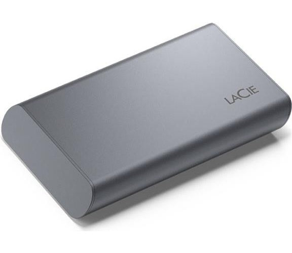 LaCie Mobile Secure STKH1000800 - SSD - High Performance - verschlüsselt - 1TB - extern (tragbar) - USB 3,2 Gen 2 (USB-C Steckverbinder) - 256-Bit-AES - Space-grau - mit 3 Jahre Seagate Rescue Datenwiederherstellung (STKH1000800) afbeelding 1