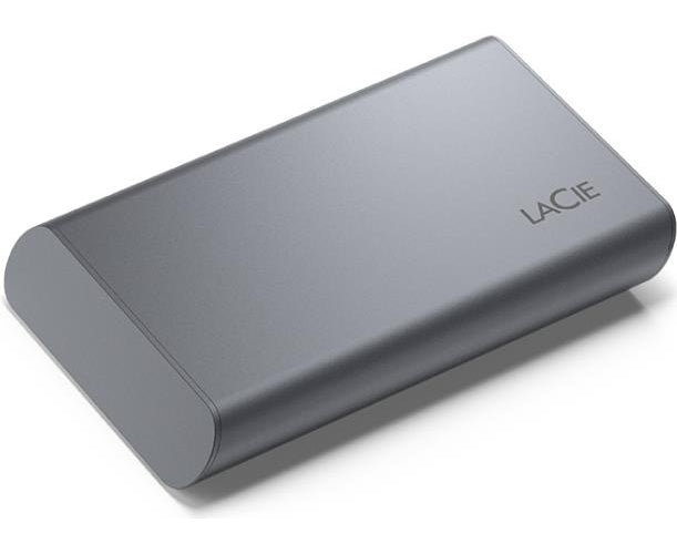 LaCie Mobile Secure STKH2000800 - SSD - High Performance - verschlüsselt - 2TB - extern (tragbar) - USB 3,2 Gen 2 (USB-C Steckverbinder) - 256-Bit-AES - Space-grey - mit 3 Jahre Seagate Rescue Datenwiederherstellung (STKH2000800) afbeelding 1