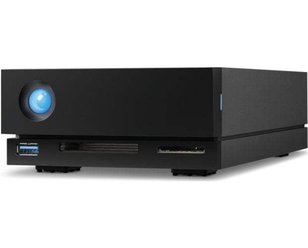 LaCie 1big Dock STHS10000800 - Festplatten-Array - 10 TB - 1 Schächte (SATA-600) - HDD 10 TB x 1 - USB 3.1, Thunderbolt 3 (extern) - mit 5 Jahre Servicevertrag für Datenwiederherstellung afbeelding 1