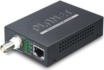 Planet VC-232G. Maximale Datenübertragungsrate: 300 Mbit/s, Converter Eingangsschnittstelle: 1000Base-T, Ethernet Schnittstellen Typ: Gigabit Ethernet. Übertragungstechnik: Verkabelt. Maximal mögliche Übertragungsstrecke: 1400 m. Produktfar