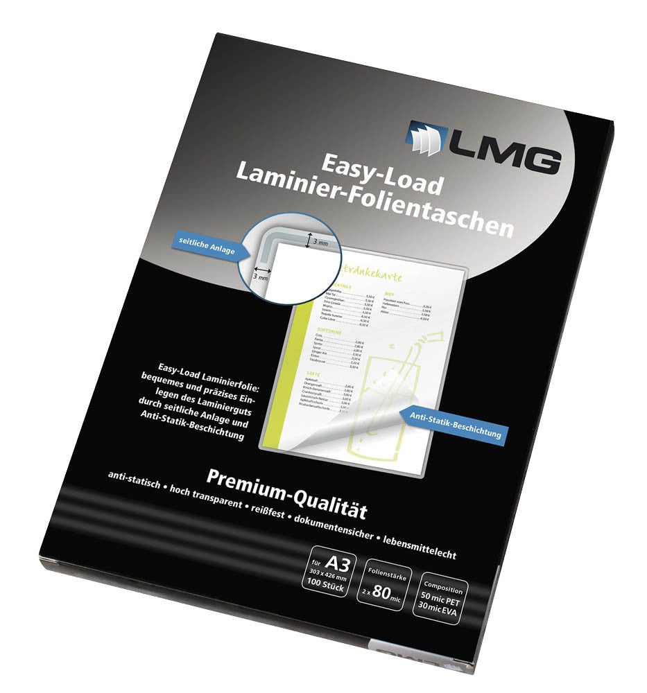 LMG EASYLOAD A3 80MIC LAM FOLI - Model LMGE-A3-80