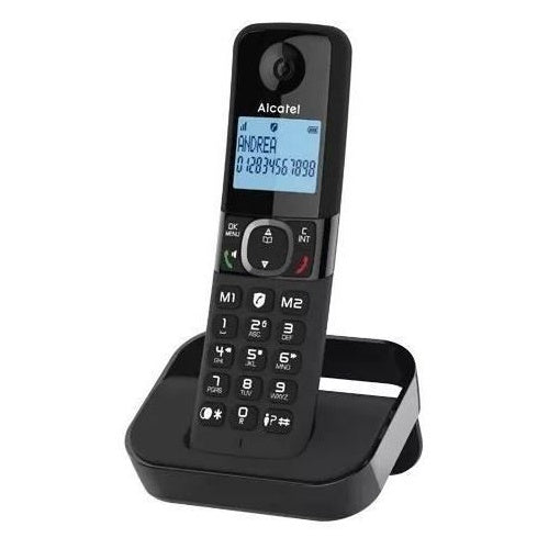 Téléphone fixe sans fil - ALCATEL - F860 solo noir - Sans répondeur afbeelding 2