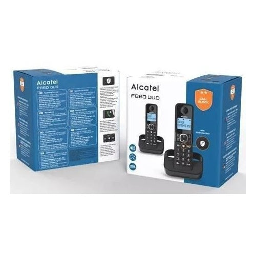 Téléphone fixe sans fil - ALCATEL - F860 duo noir - Blocage d'appels indésirables afbeelding 6