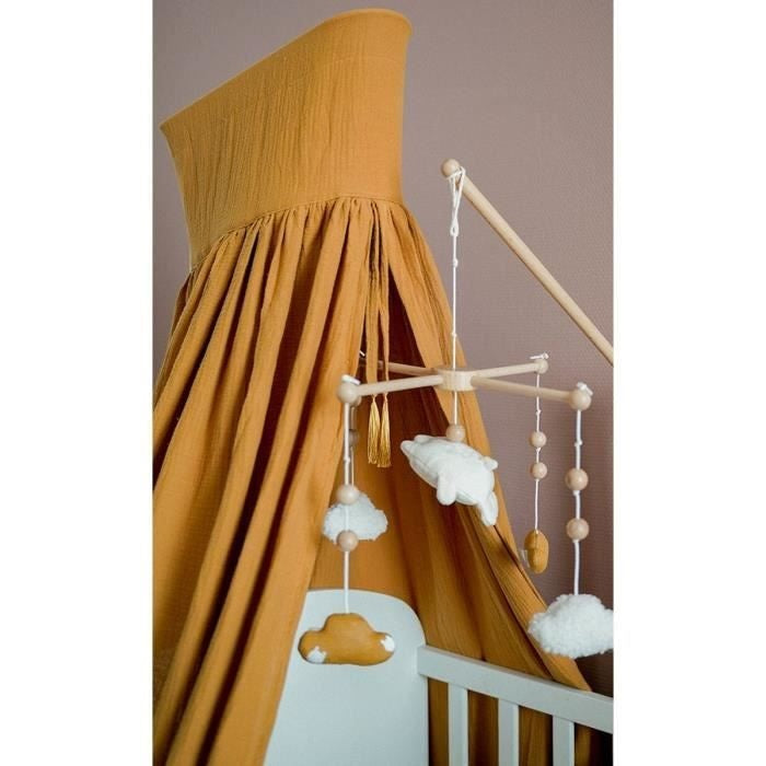 Ciel de lit - DOMIVA - Caramel - Gaze de coton afbeelding 3