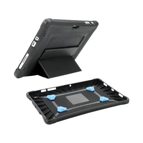 Mobilis PROTECH - Hintere Abdeckung für Tablet - mit Ständer & Handschlaufe, verstärkt - Schwarz - für Microsoft Surface Go, Go 2, Go 3 (053016) afbeelding 1
