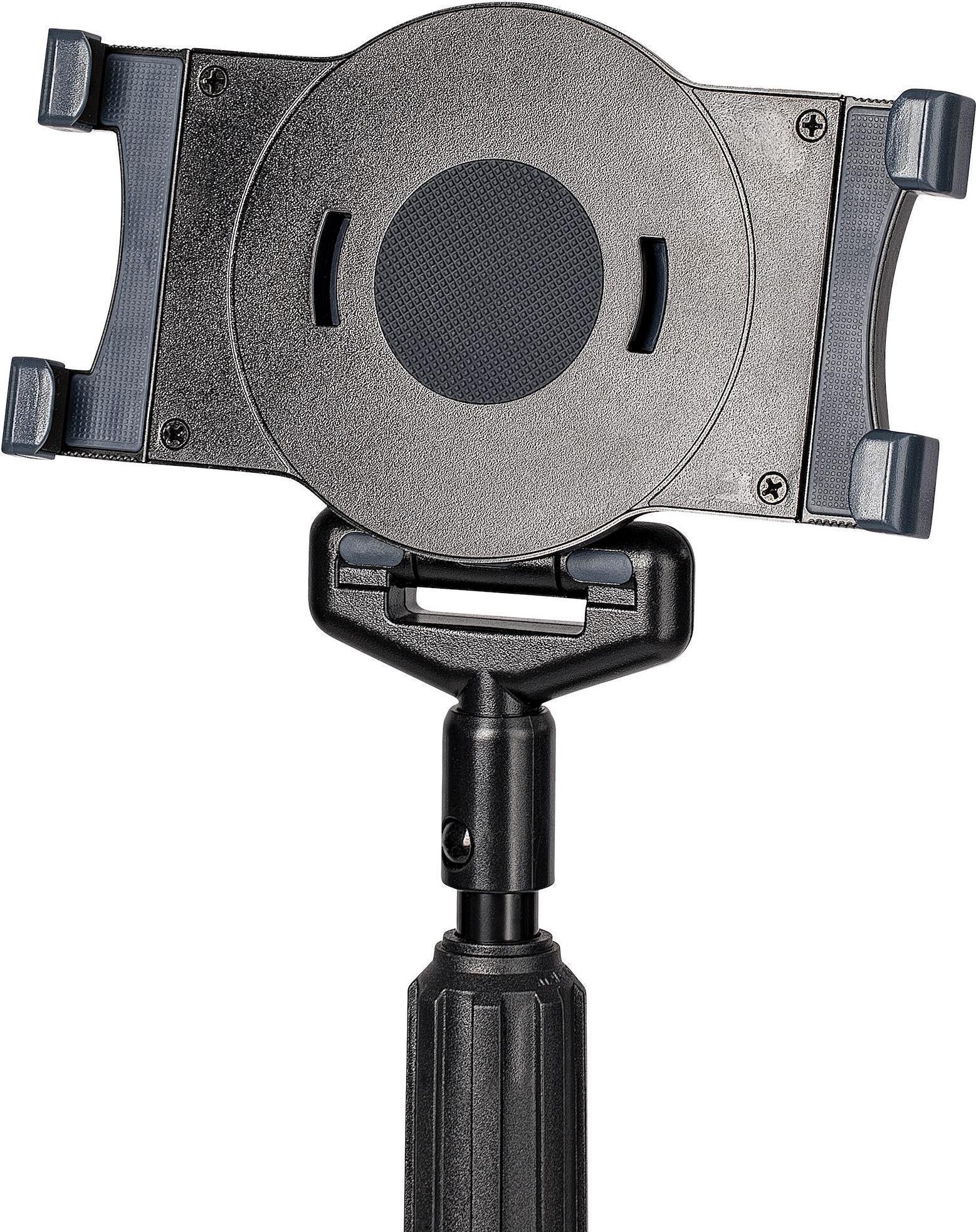 StarTech.com Mobile Tablet Stand with Locking Casters - Height Adjustable - Swivel Ergonomic Universal Floor Stand for iPad/Tablets 7-11" (STNDTBLTMOB)