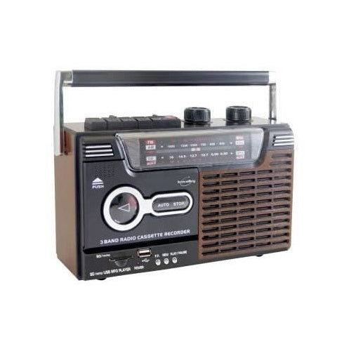 Radio-cassette enregistreur - INOVALLEY - RK10N - Haut-parleur 1 x 8 Watts - AM/FM/SW1/SW2 afbeelding 1