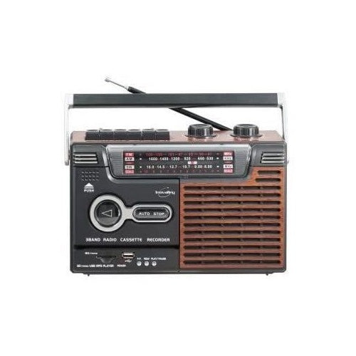 Radio-cassette enregistreur - INOVALLEY - RK10N - Haut-parleur 1 x 8 Watts - AM/FM/SW1/SW2 afbeelding 2