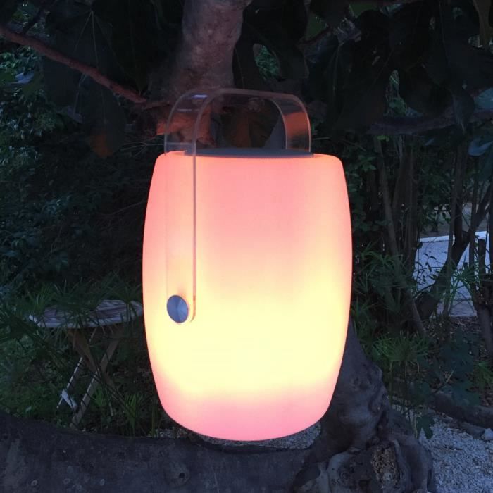 LUMISKY Outdoor Musical Lamp with Speaker - 21 x 21 x 31 cm