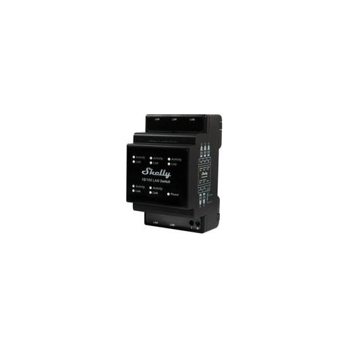 Shelly · Hutschiene·""LAN Switch""· 5 Ports· 10/100 Mbit - Switch - 0,1 Gbps (SHELLY_SWITCH) afbeelding 1