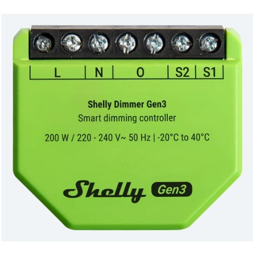 Shelly · Unterputz·""Dimmer Gen3""· Relais· LED Lichtcontroller· (Shelly_Dimmer_Gen3) afbeelding 2