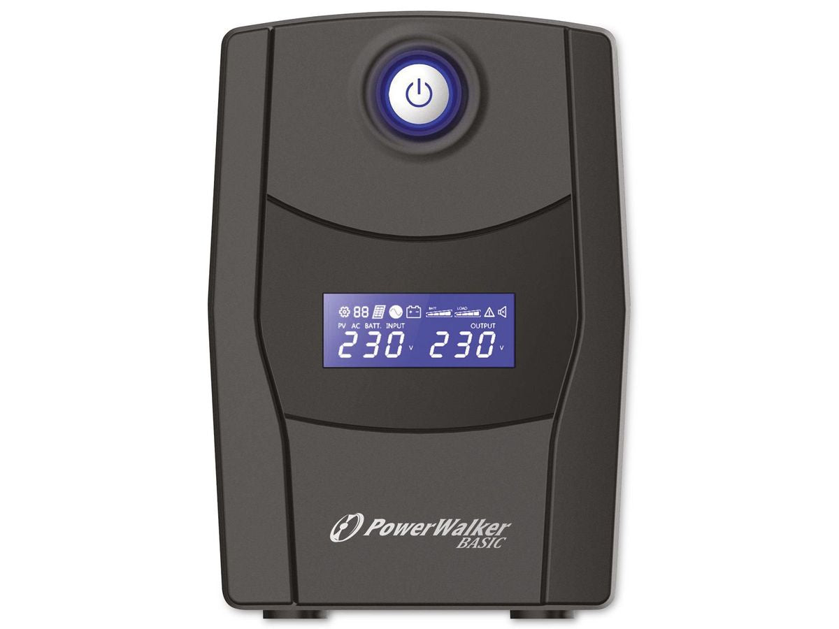 PowerWalker VI 600 STL Line-Interactive 600VA Tower UPS (10121072) 2AC