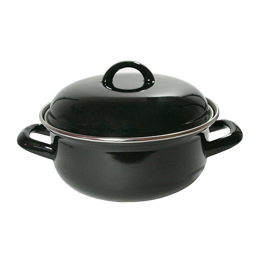 Imperial Kitchen Casserole 26 cm Black/Enamel