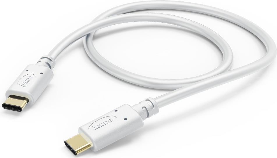 Hama 00201704 - USB Cable - 1.5 m - USB 2.0 - USB C - White