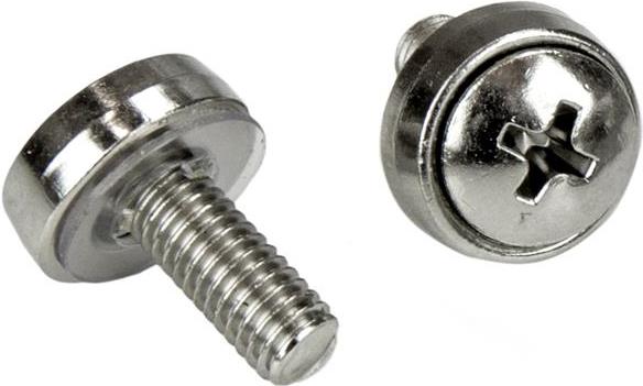 StarTech.com M5 Rack Screws and M5 Nuts - M5 Cage Nuts and Screws - Rack Screws