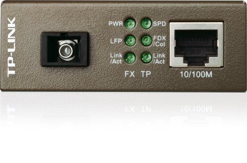 TP-Link MC112CS Media Converter - 10Base-T/100Base-FX (MC112CS) 100Base-TX RJ-45