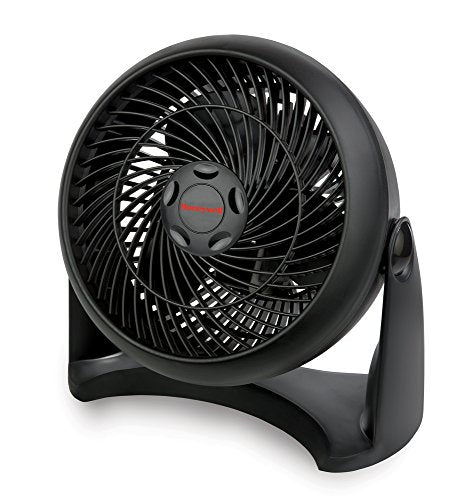 Honeywell HT-900E Kraftvoller und geräuscharmer Turbo-Ventilator, black (HT-900E)