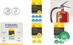AVERY Zweckform Inspection Stickers "Next Inspection Date" 2026-31 Green 30 mm Tamper-Evident - 80 Labels (6990-2026)