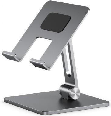 ALOGIC Tablet Stand in Aluminum, Silicone, ABS Plastic - Space Grey DTS-SGR