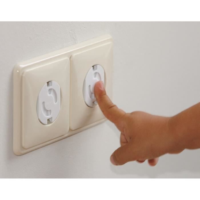 SAFETY 1ST Rotating Socket Covers - Set of 8 - White