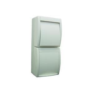 Busch-Jaeger Ocean Combination Switch/Socket White IP44 (2601/6/20 EW-54)