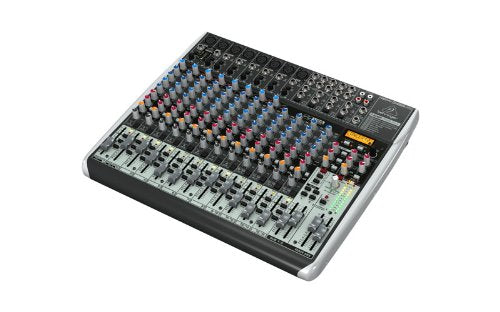 Premium 22-Channel Mixer with 8 XENYX Mic Preamps and Studio-Grade Compressors 22-Kanal-Mixer 2/2-Bus-System