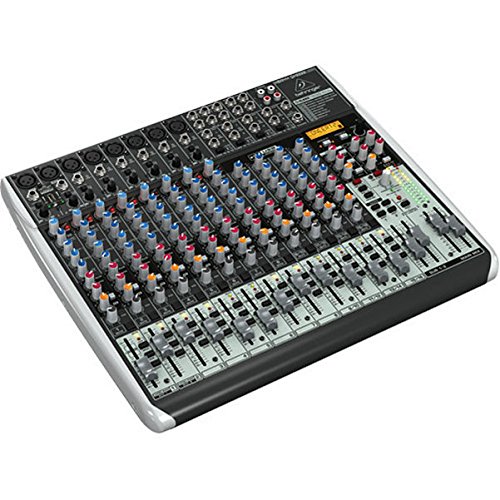 Premium 22-Channel Mixer with 8 XENYX Mic Preamps and Studio-Grade Compressors 22-Kanal-Mixer 2/2-Bus-System