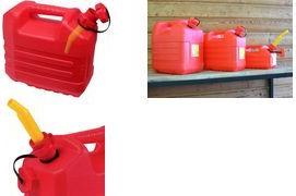 EDA 20 Liter Fuel Canister, Plastic, Approved for Hydrocarbons
