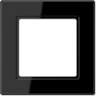 Jung AC 581 SW Cover Frame Switchgear Plastic Black (AC581SW)