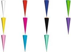 ROTH Cone Blank without Closure, 850 mm, Pink, with Stable ROTH Tip - 1 Piece (668517)