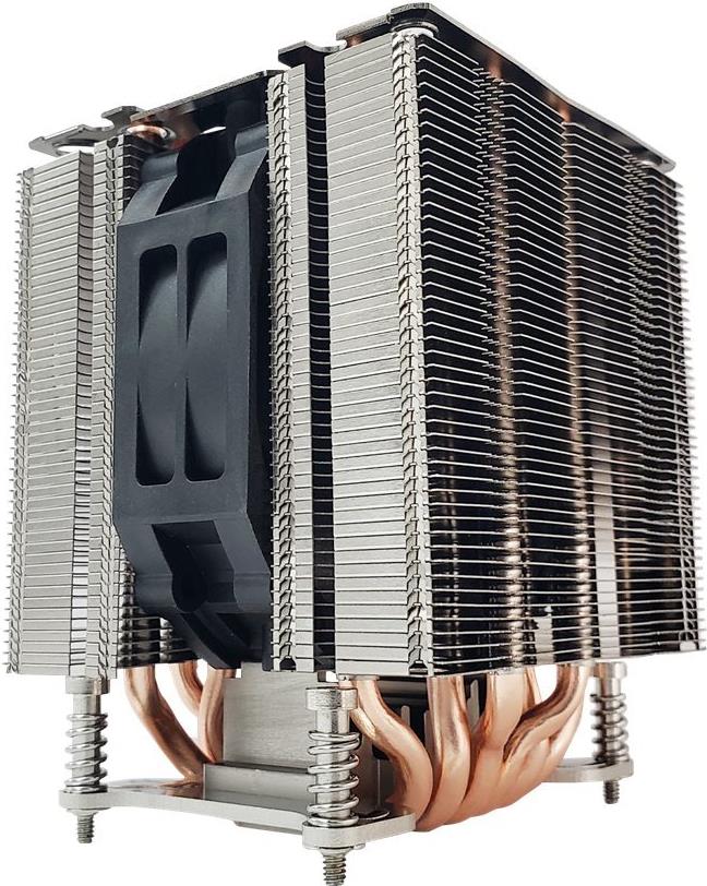 DYNATRON A49 AMD AM4 AM5 Cooler 4U Heatpipes with Aluminum Base and Aluminum Fin Stack Active with PWM and up to 170W TDP (A