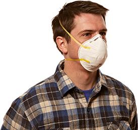 3 M 8710PRO20 Dust Mask Cup FFP1 Pack of 20 8710PRO20