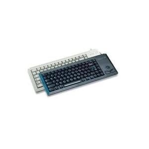 CHERRY Compact-Keyboard G84-4400 - Tastatur - USB - Englisch - Hellgrau
