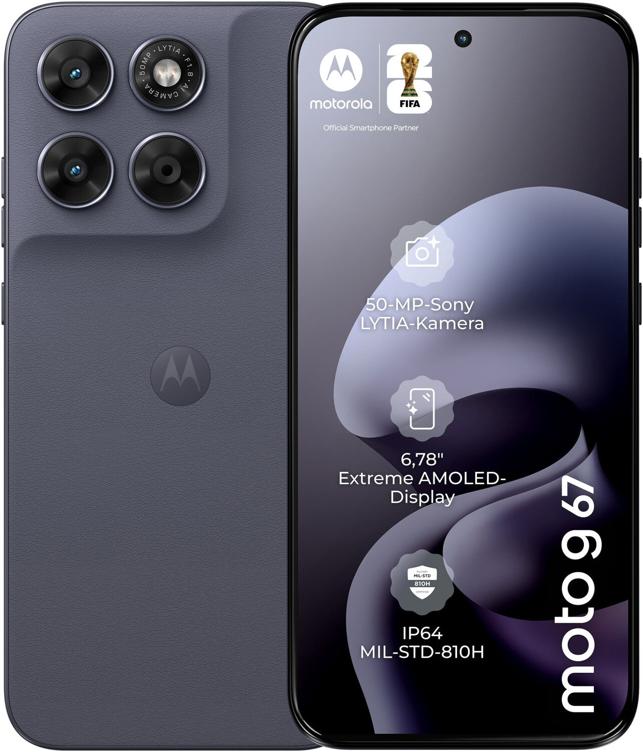 Motorola Moto G67 5 G - Smartphone - 128GB - Arctic Seal - PBAU0002SE