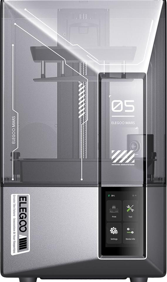 ELEGOO Mars 5 Ultra 9K Resin 3D Printer 153x77.8x165 mm MSLA Technology