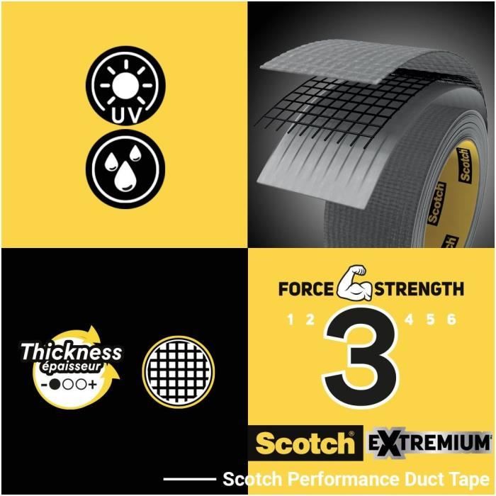 3M Universal Repair Cloth - Black - 50mx48mm