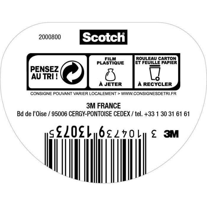3M SCOTCH Non-slip tape - 5m x 25mm - Transparent