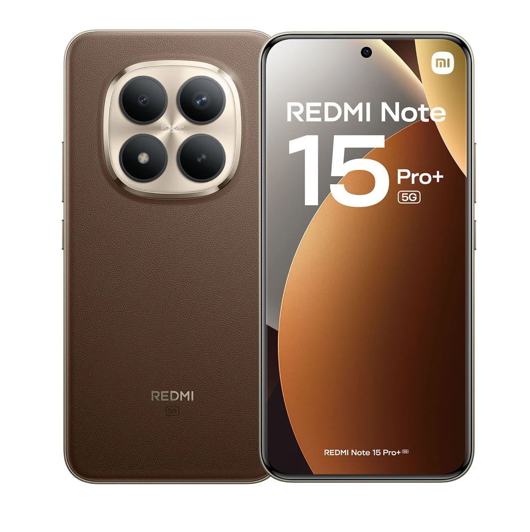 Xiaomi Redmi Note 15 Pro+ 5 G Smartphone - 512 GB - 8 GB RAM - Mocha Brown