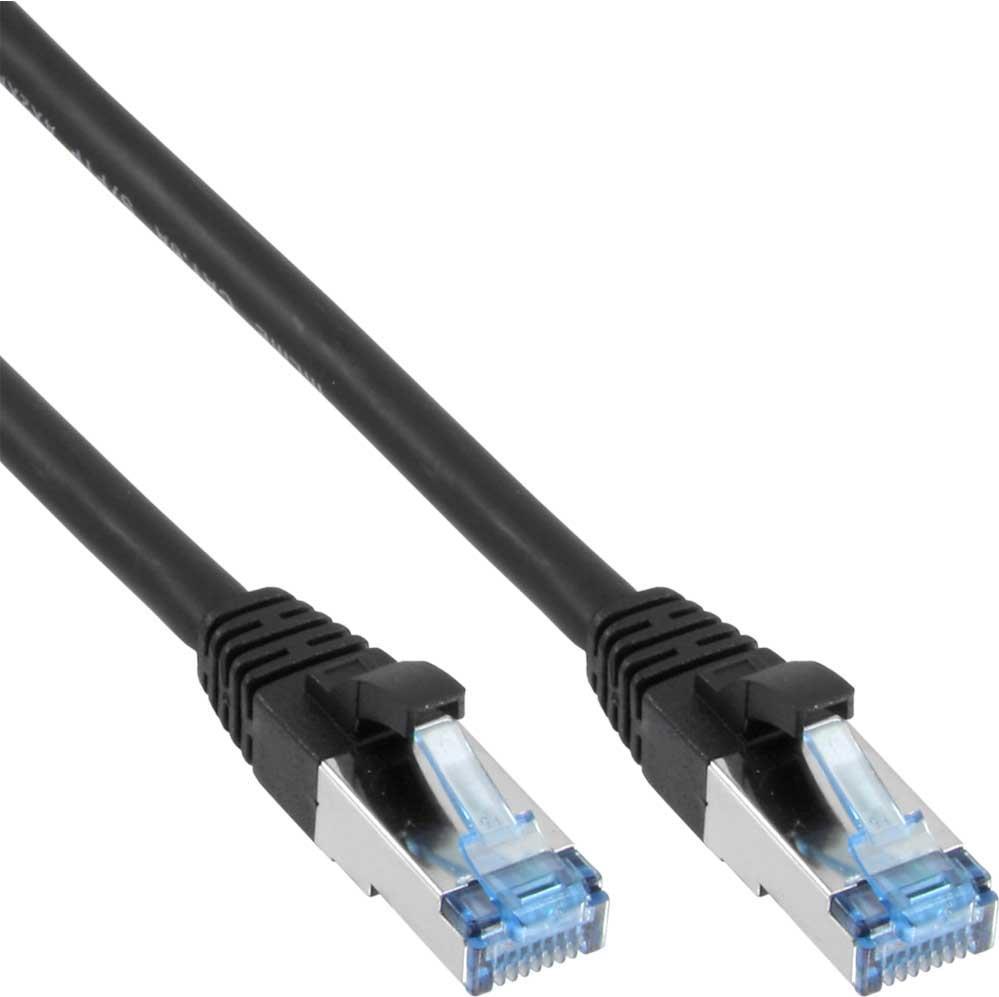 InLine - Patch Cable - RJ-45 (M) to RJ-45 (M) - 20.0 m - SFTP, PiMF - CAT 6a - Black 76820S