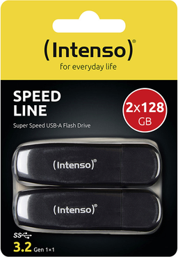 Intenso 128GB Speed Line USB Stick Double Pack Retail USB-A 3533495