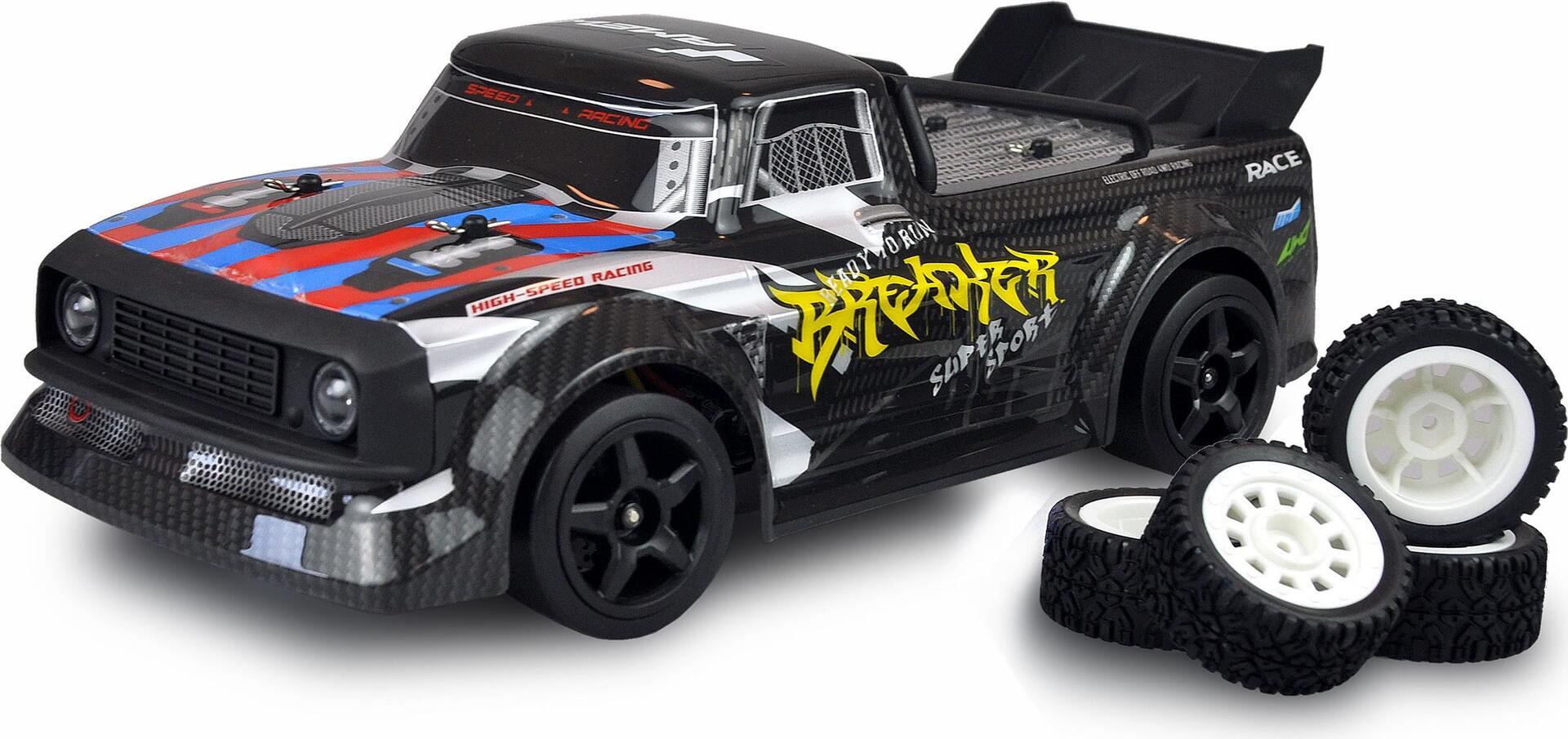 Amewi Breaker Pro 1:16 Remote Controlled Electric Sports Car (21090)