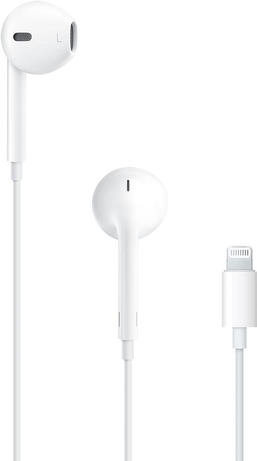 Apple EarPods Headphones with Microphone Wired Lightning for iPad/iPhone/iPod (MMTN2ZM/A)