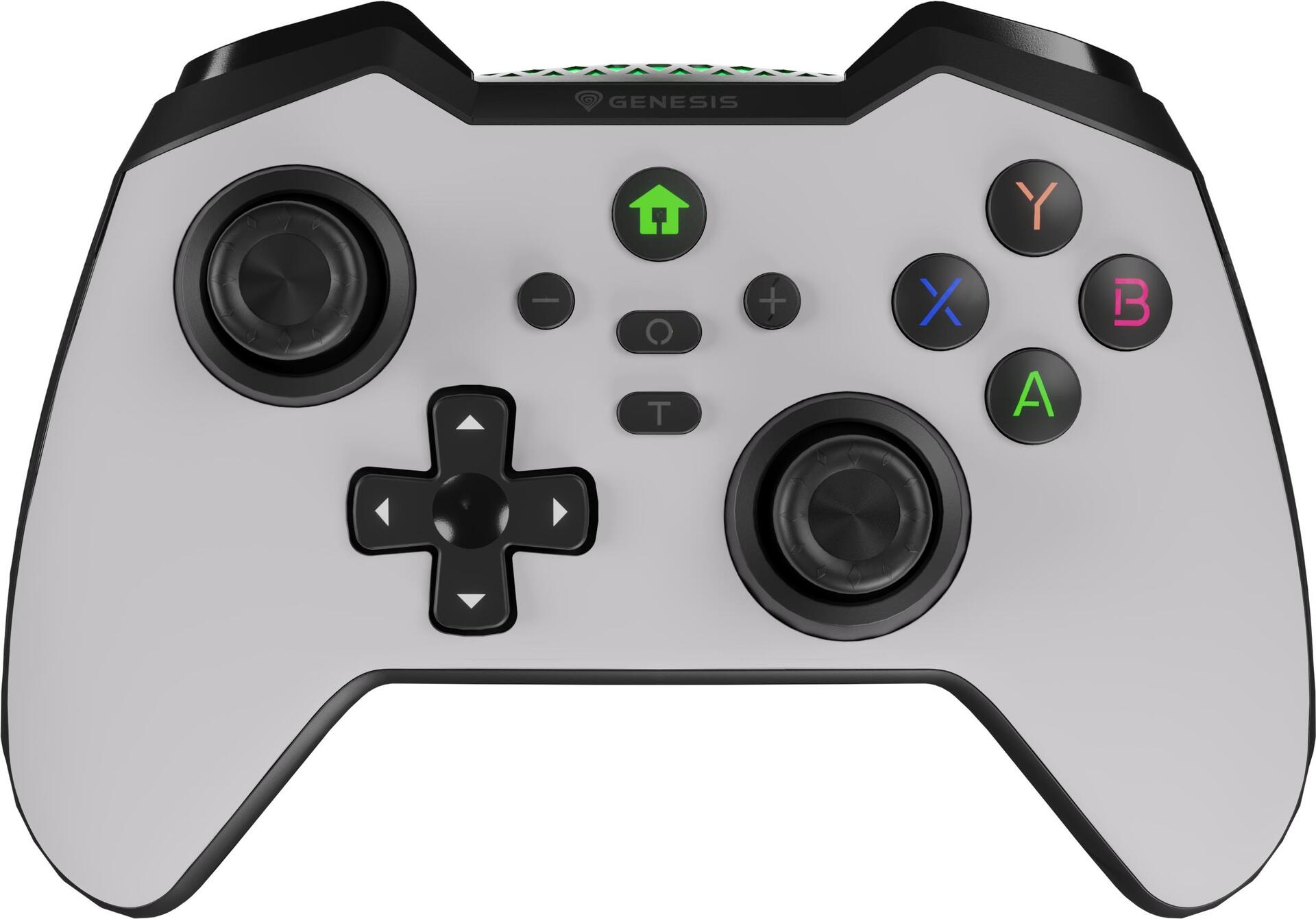 Genesis Gamepad MANGAN 400 Wireless, White/Black (PC/Switch) (NJG-2101)