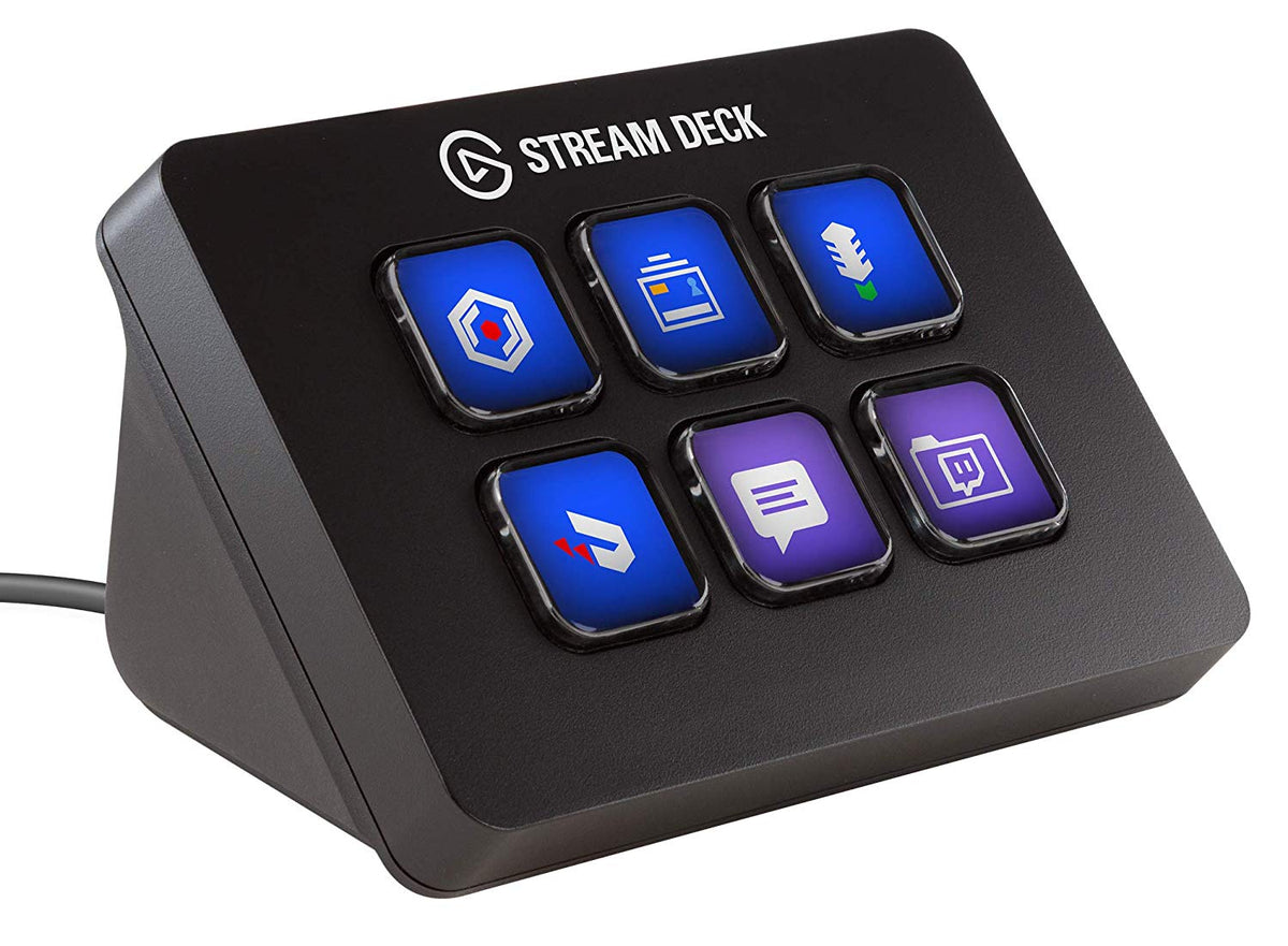 Elgato Stream Deck Mini - USB Control Pad - 6 Customizable Keys 10GAI9901