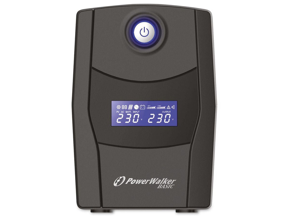 PowerWalker VI 800 STL Line-Interactive UPS 800VA 2AC Outputs Tower Black