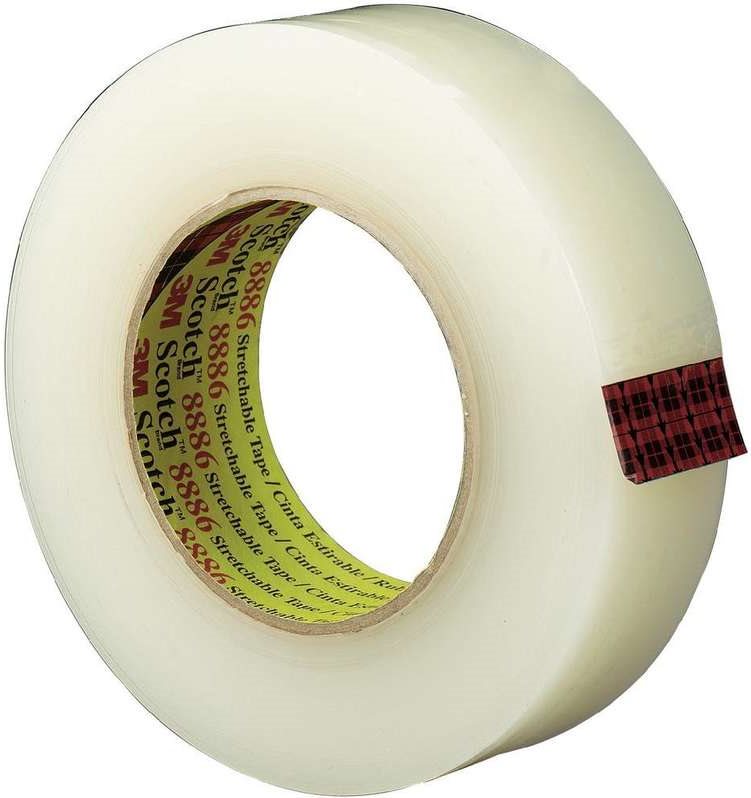 3 M Scotch® Stretch Tape 8886,55 m x 36 mm, Transparent (70-0061-5203-0)