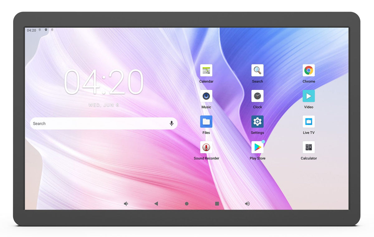 ALLNET Speedy 140-B Performance Display 14 Zoll Android RK3576S PoE HDMI In NFC schwarz