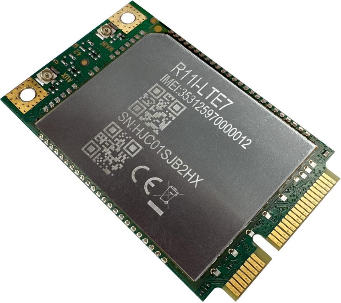 MikroTik R11E-LTE7 miniPCI-e Card LTE CAT7 (R11E-LTE7)