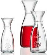 Ritzenhoff & Breker Bordeaux Glass Carafe, 500 ml, Made of Soda-Lime Glass, Dishwasher Safe, with Fill Line, Set of 6, Model 818956
